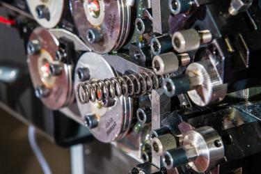 Serienfertigung auf Wafios CNC-Windemaschine Serienfertigung auf Wafios CNC-Windemaschine