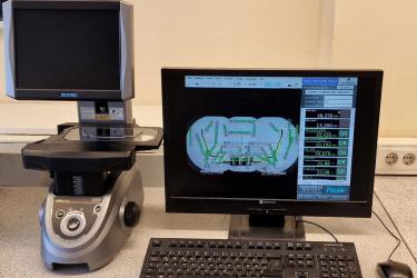 Optische Vermessung eines komplexen Drahtbiegeteils optische Vermessung