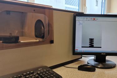 Optische Vermessung von e1 und e2 optische Vermessung